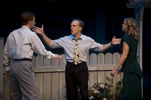 Josh Clayton, Matthew Carlson and Rebecca Brooksher @ BroadwayWorld Josh Clayton, Matthew Carlson and Rebecca Brooksher Photo