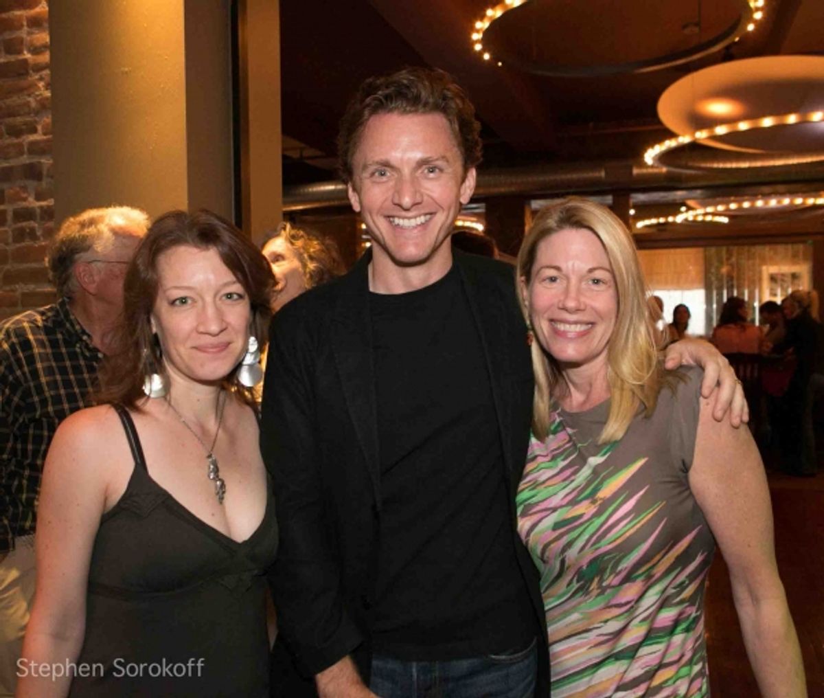 Kim Stauffer, Jason Danieley, Marin Mazzie at 