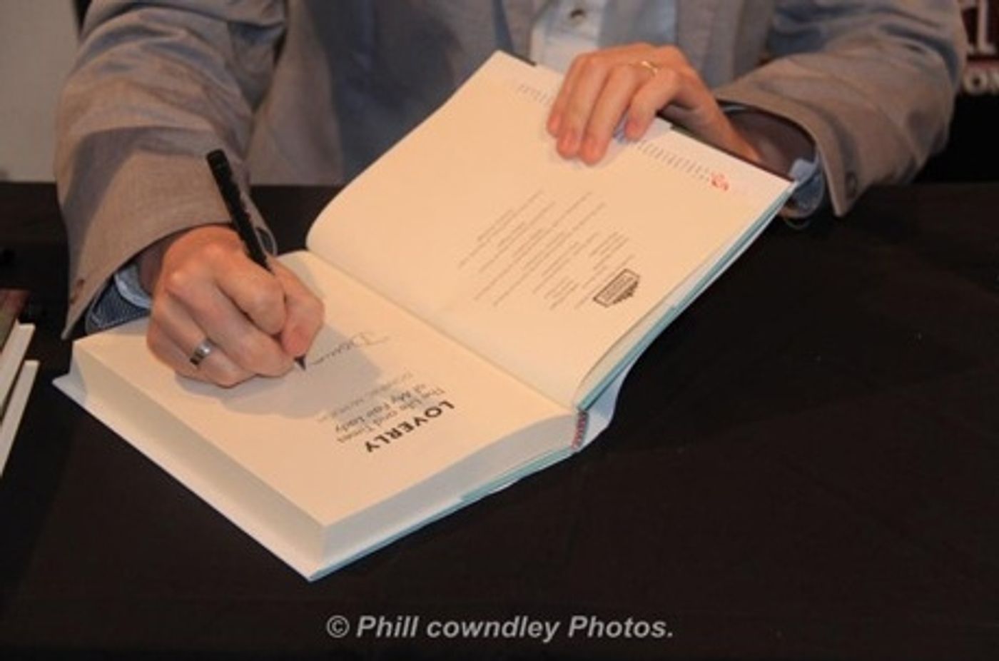 Photo Flash: Dominic McHugh Signs 'Loverly: The Life and Times of My Fair Lady' at Dress Circle  Image