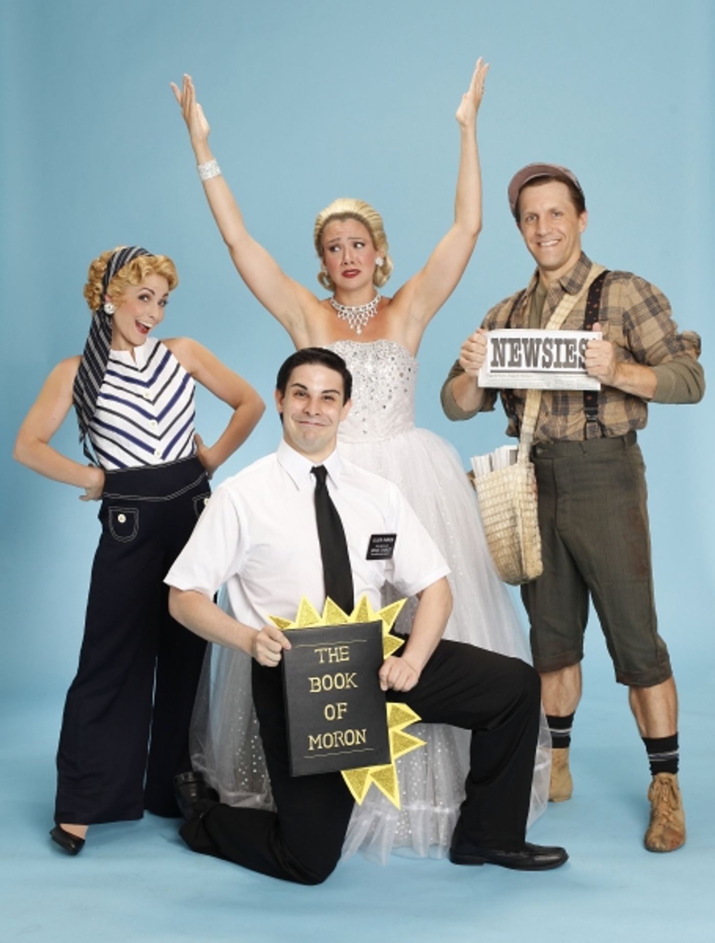 Photo Flash: First Look at New FORBIDDEN BROADWAY Cast!  Image