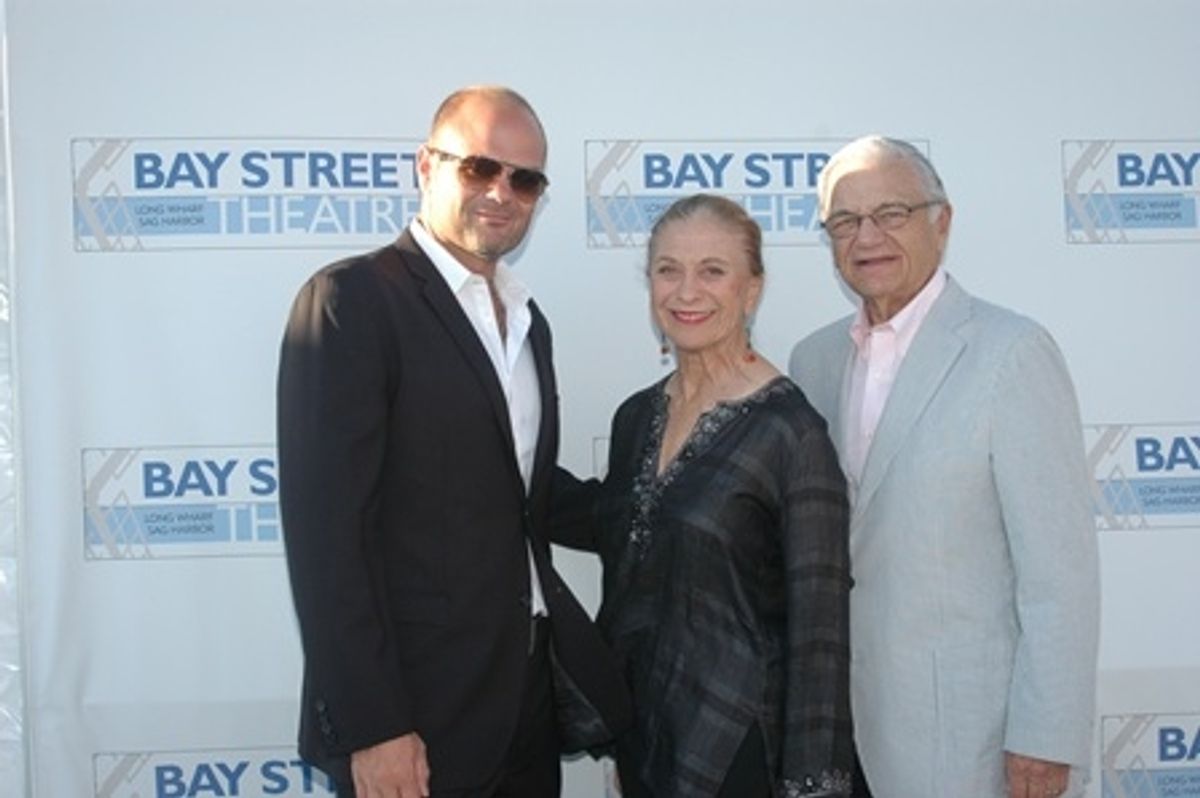 Chris Bauer with Adrianne and Jerry Cohen at 