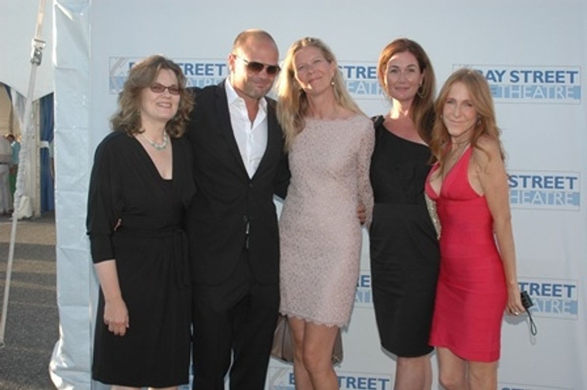 Aston Dissuno, Chris Bauer, Laura Bauer, Joanne Patrick and Christina Galesi at 
