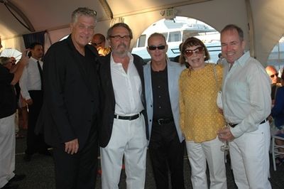 Murphy Davis, Nicholas Wentworth, Trevor Hardwich, J. Compton and Stephen Flaherty Photo