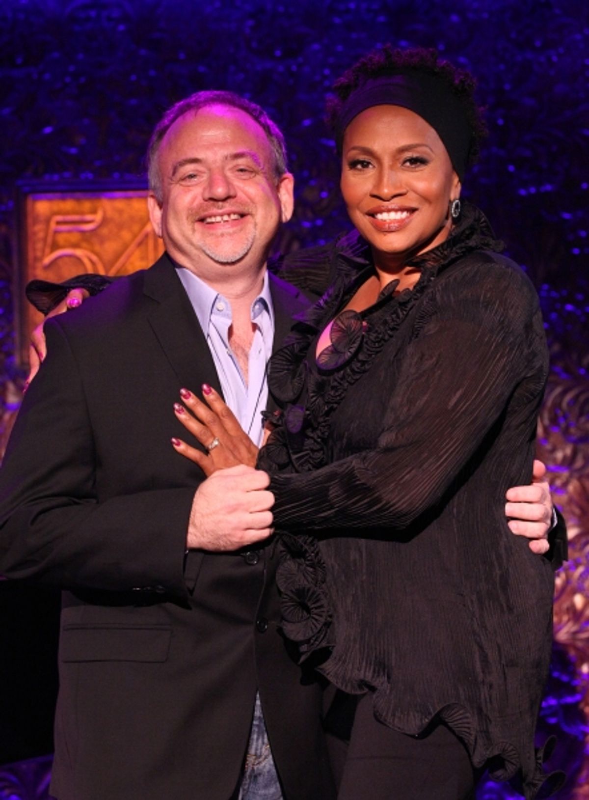 Jennifer Lewis with Marc Shaiman at 