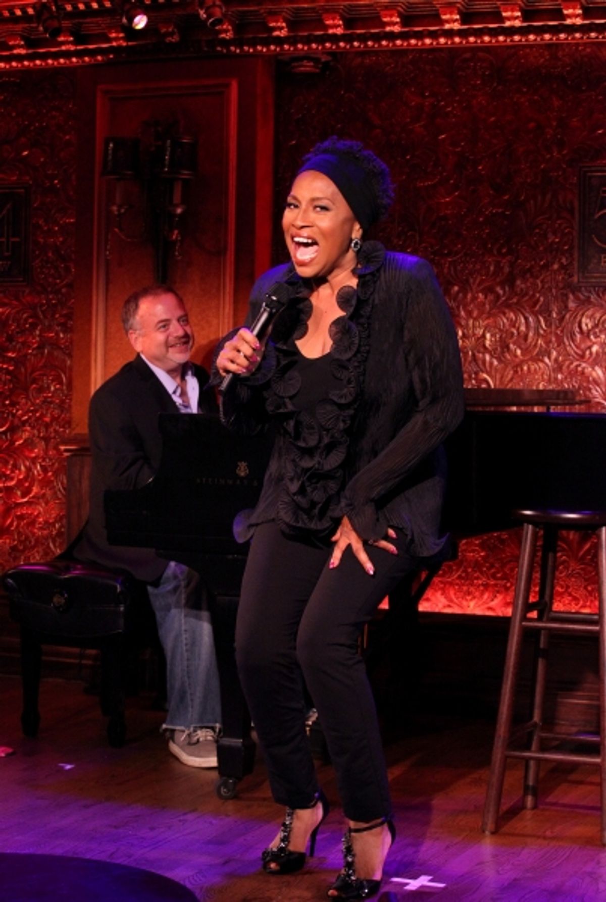 Jennifer Lewis with Marc Shaiman at Piano at 