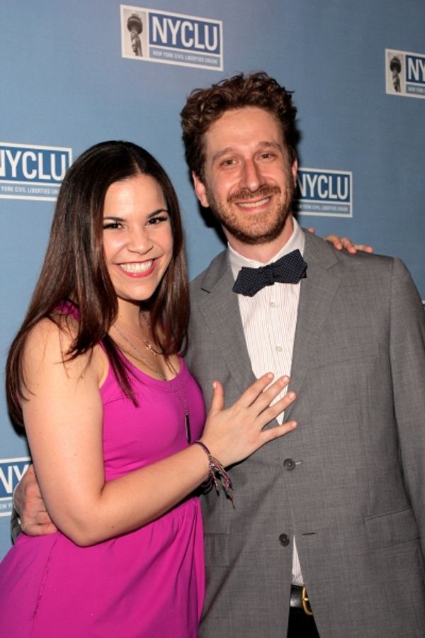 Lindsay Mendez, Daniel Goldstein Photo