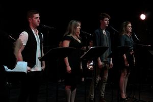 Eric Michael Krop, Donna Vivino, Blake Daniel, Maddy Trumble Photo