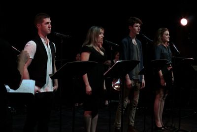 Eric Michael Krop, Donna Vivino, Blake Daniel, Maddy Trumble Photo