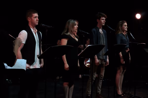 Eric Michael Krop, Donna Vivino, Blake Daniel, Maddy Trumble Photo