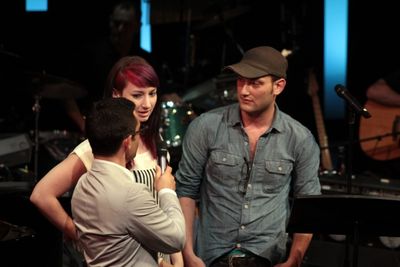 Nick Leighton, Colleen Dauncey, Akiva Romer-Segal Photo