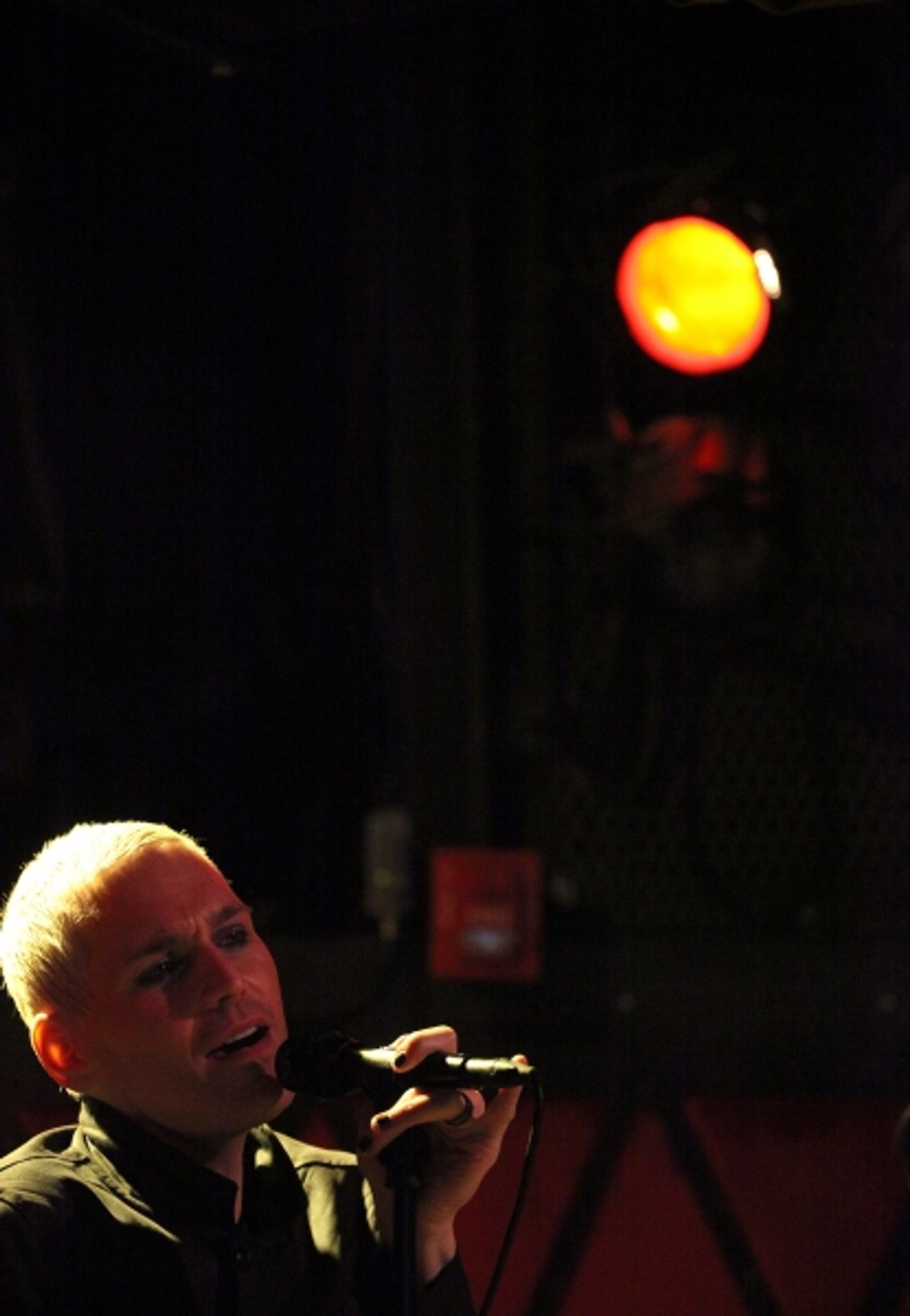 Exclusive Photo Coverage: Tony Vincent Brings Solo Concert to Rockwood Music Hall!  Image