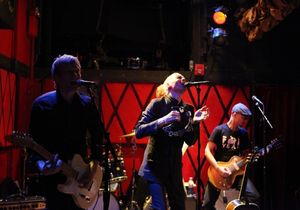 Tony Vincent and band @ BroadwayWorld Tony Vincent and band Photo