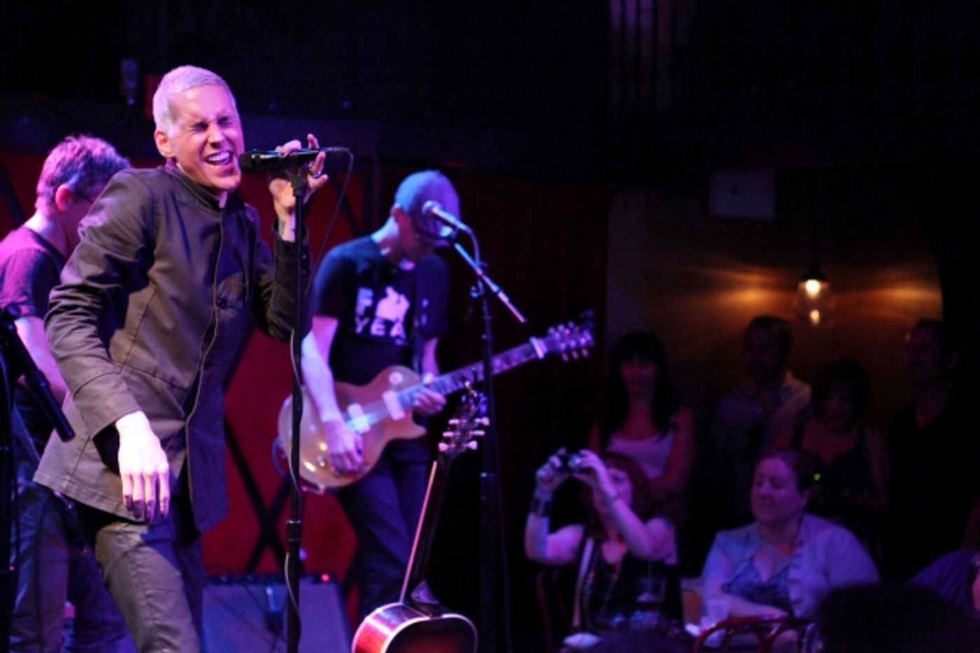 Exclusive Photo Coverage: Tony Vincent Brings Solo Concert to Rockwood Music Hall!  Image