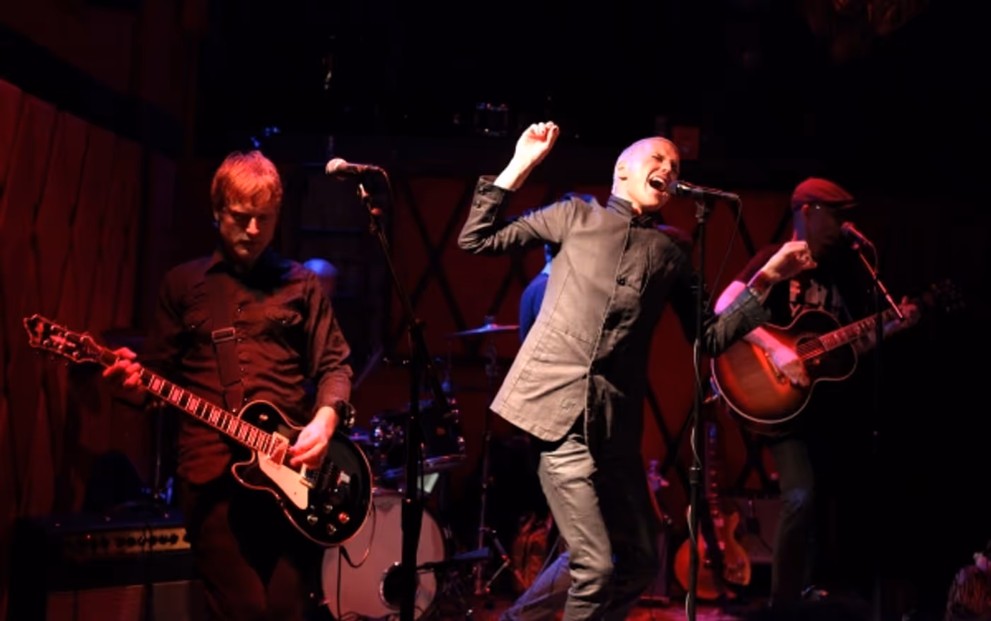 Exclusive Photo Coverage: Tony Vincent Brings Solo Concert to Rockwood Music Hall!  Image