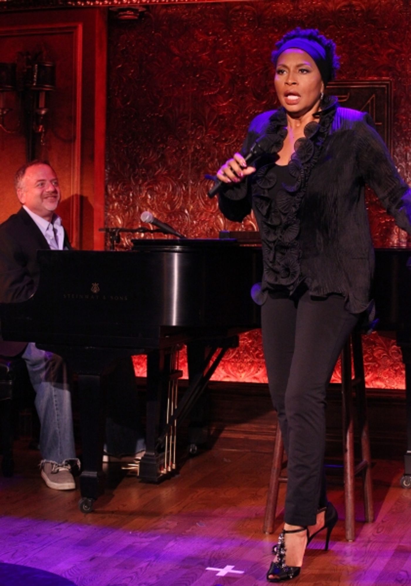 Photo Coverage: Jenifer Lewis & Marc Shaiman Play 54 Below Photo Coverage: Jenifer Lewis & Marc Shaiman Play 54 Below Image