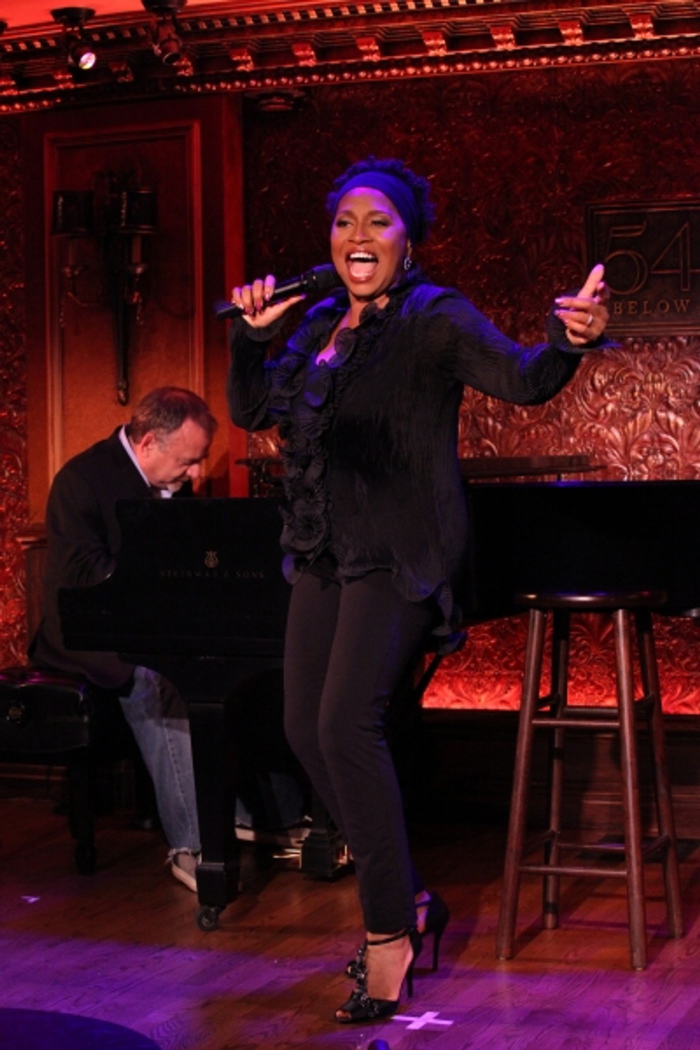 Photo Coverage: Jenifer Lewis & Marc Shaiman Play 54 Below Photo Coverage: Jenifer Lewis & Marc Shaiman Play 54 Below Image