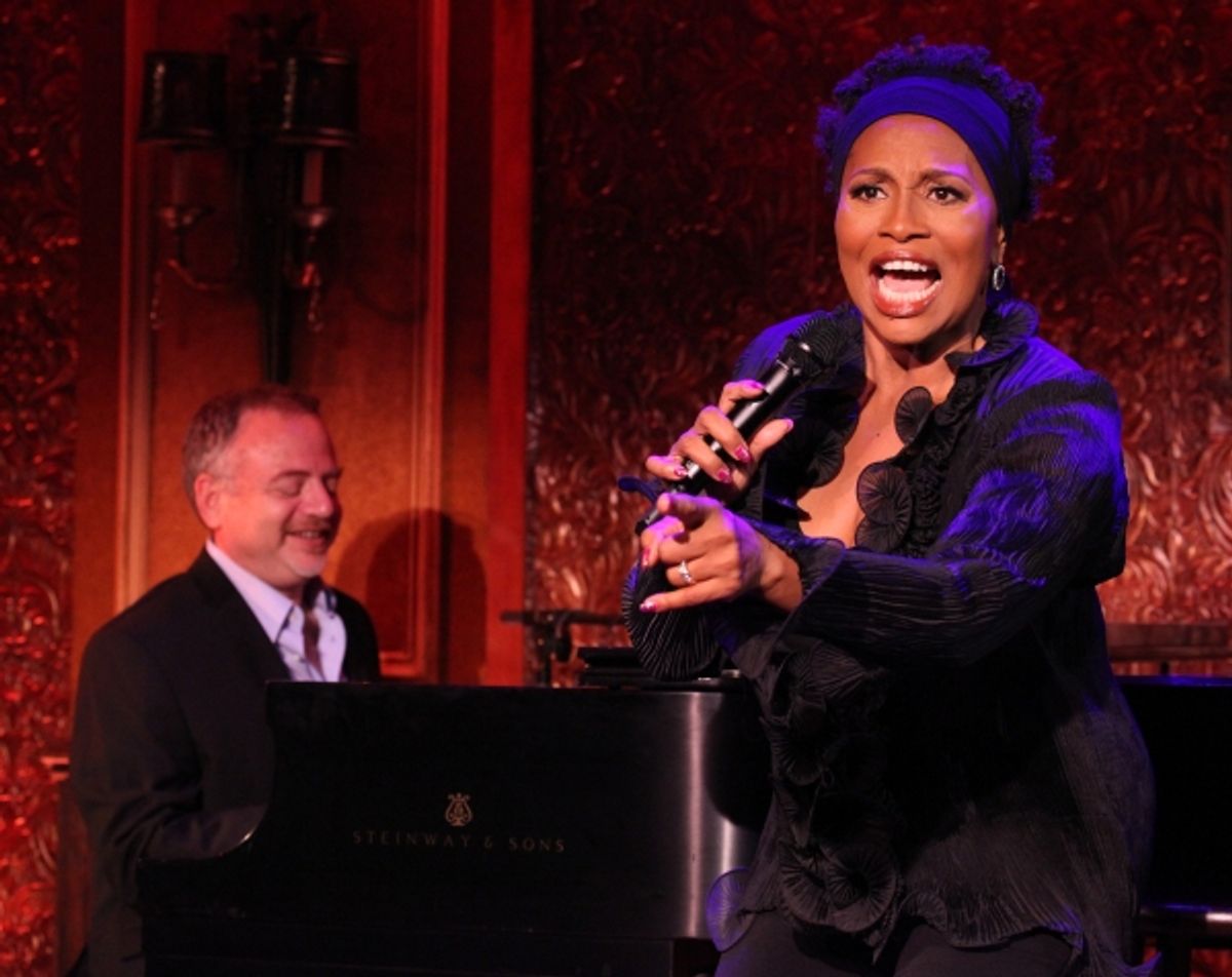 Jennifer Lewis with Marc Shaiman  at 