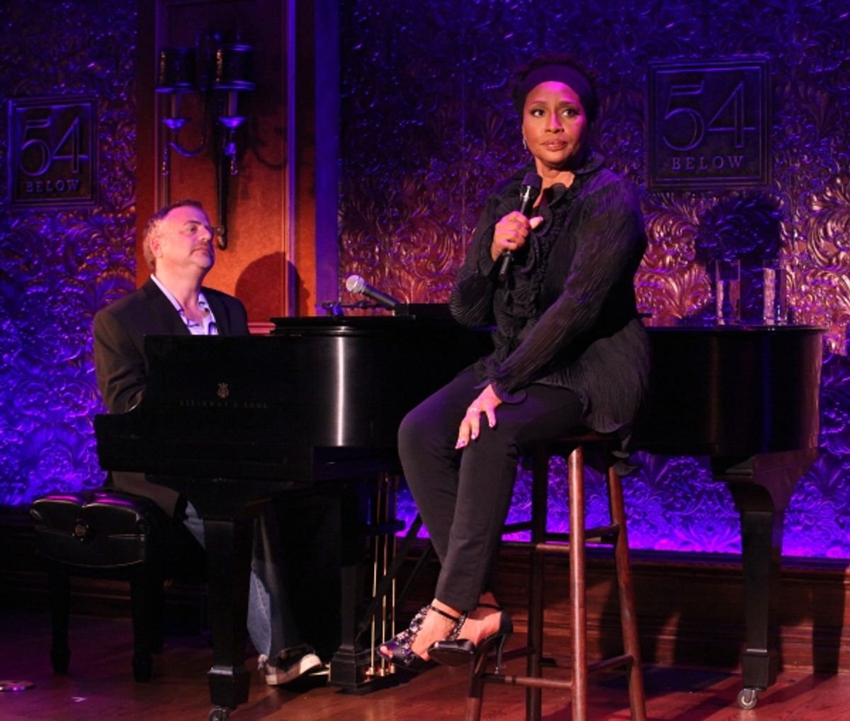 Jennifer Lewis with Marc Shaiman at 