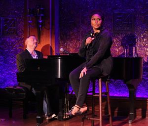 Jennifer Lewis with Marc Shaiman @ BroadwayWorld Jennifer Lewis with Marc Shaiman Photo