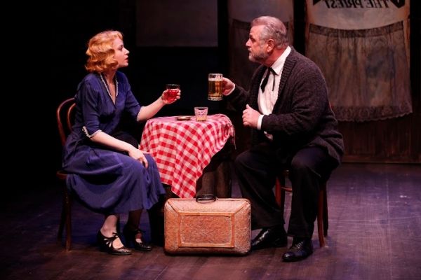 Margaret Loesser Robinson (Anna) and Cliff Bemis (Chris Christopherson) Photo