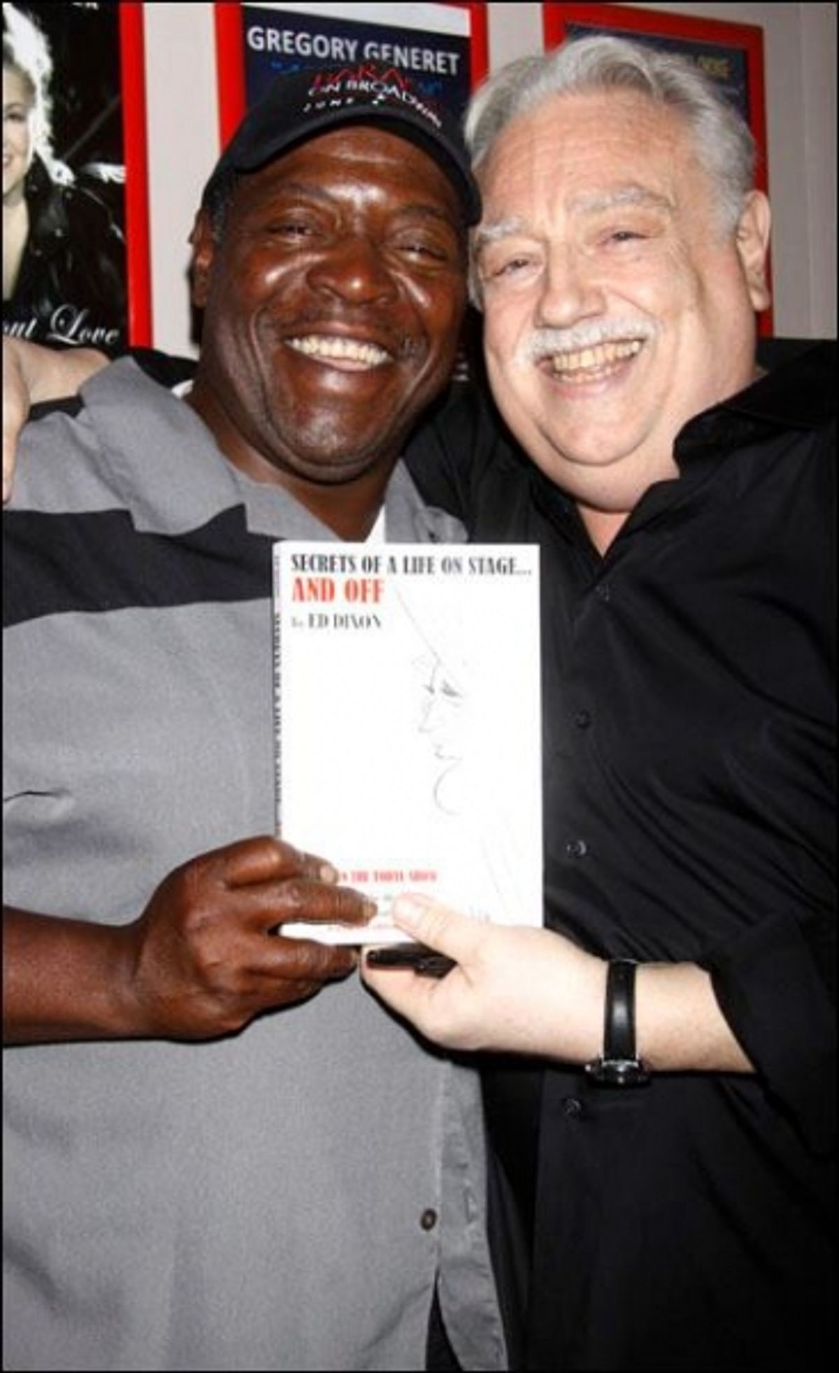 Chuck Cooper with Ed Dixon at 