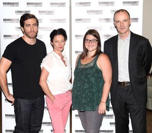 Jake Gyllenhaal, Michelle Gomez, Annie Funke & Brian F. O'Byrne attending the Meet &  Photo
