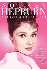 The Audrey Hepburn 7-Film Collection - Broadway Show Video Cover Art