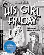 His Girl Friday The Criterion Collection - Broadway Show Video Cover Art